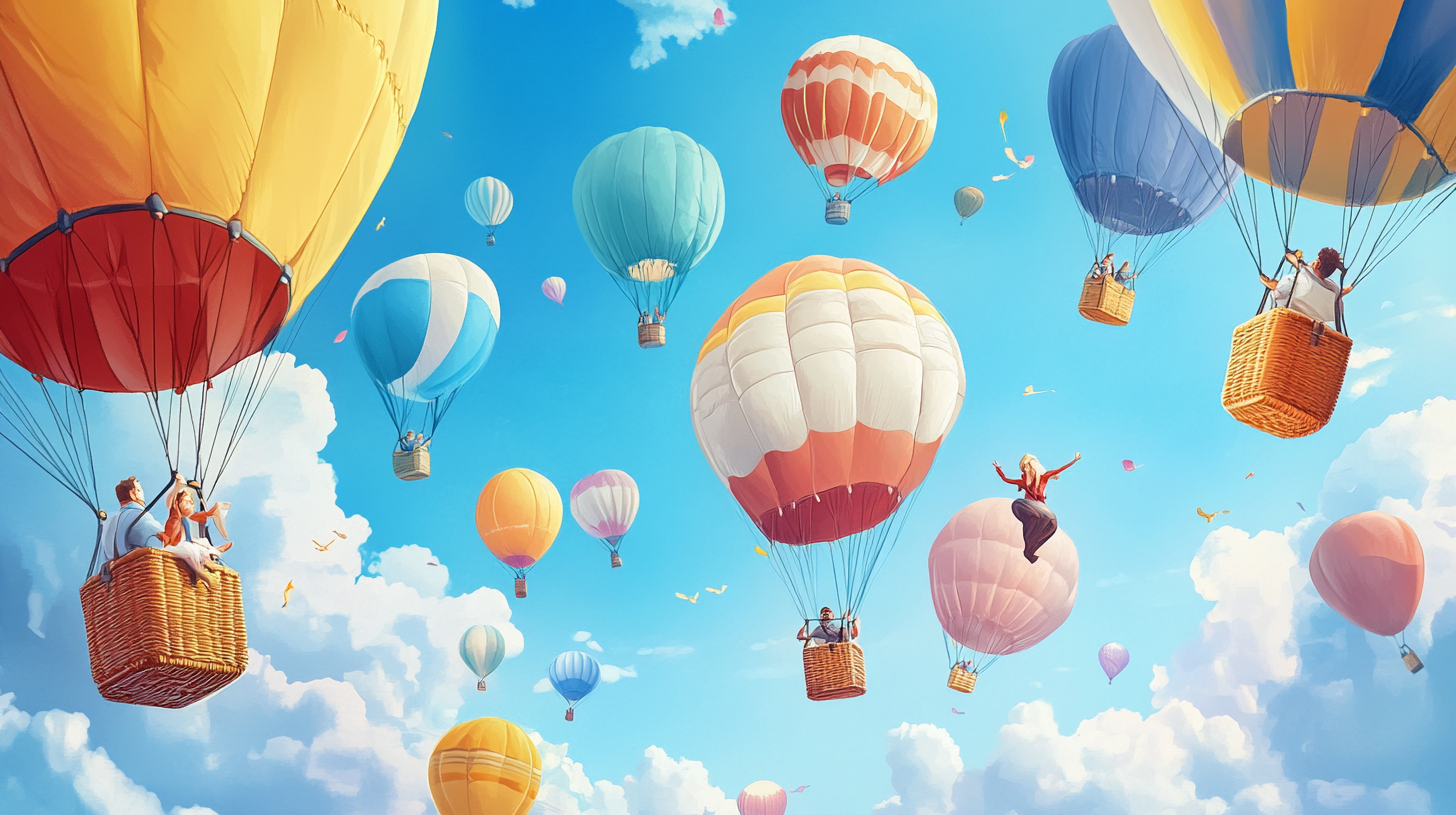 len_a.22_Middle-aged_men_and_women_flying_balloons_into_the_blu_4fe40a62-a7fd-404a-a058-f925e67eaf63.png