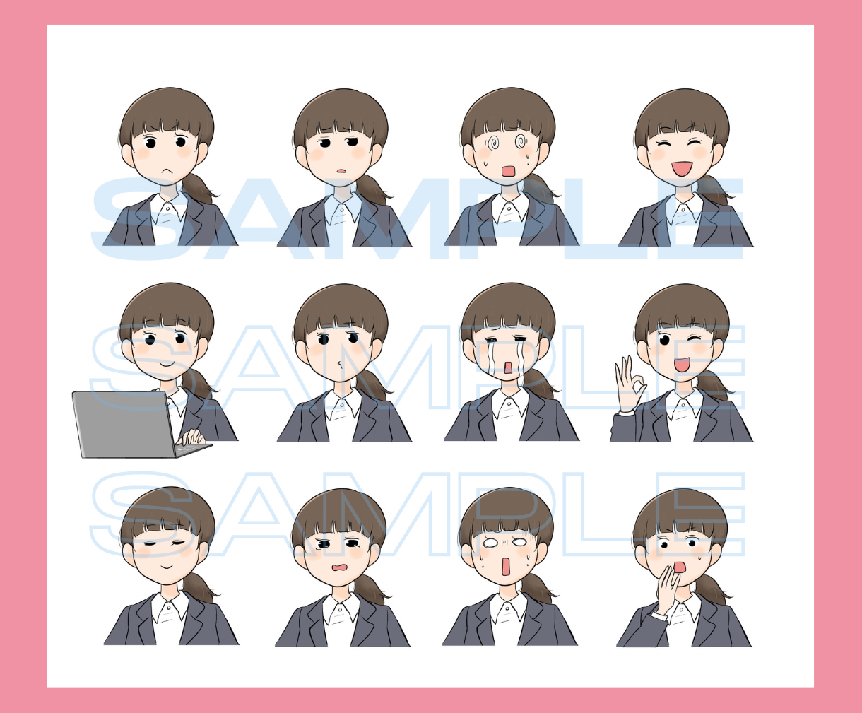 ピンク グリーン シンプル 大人 かわいい About me 自己紹介 インスタグラムの投稿 正方形のコピー.zip - 12.PNG