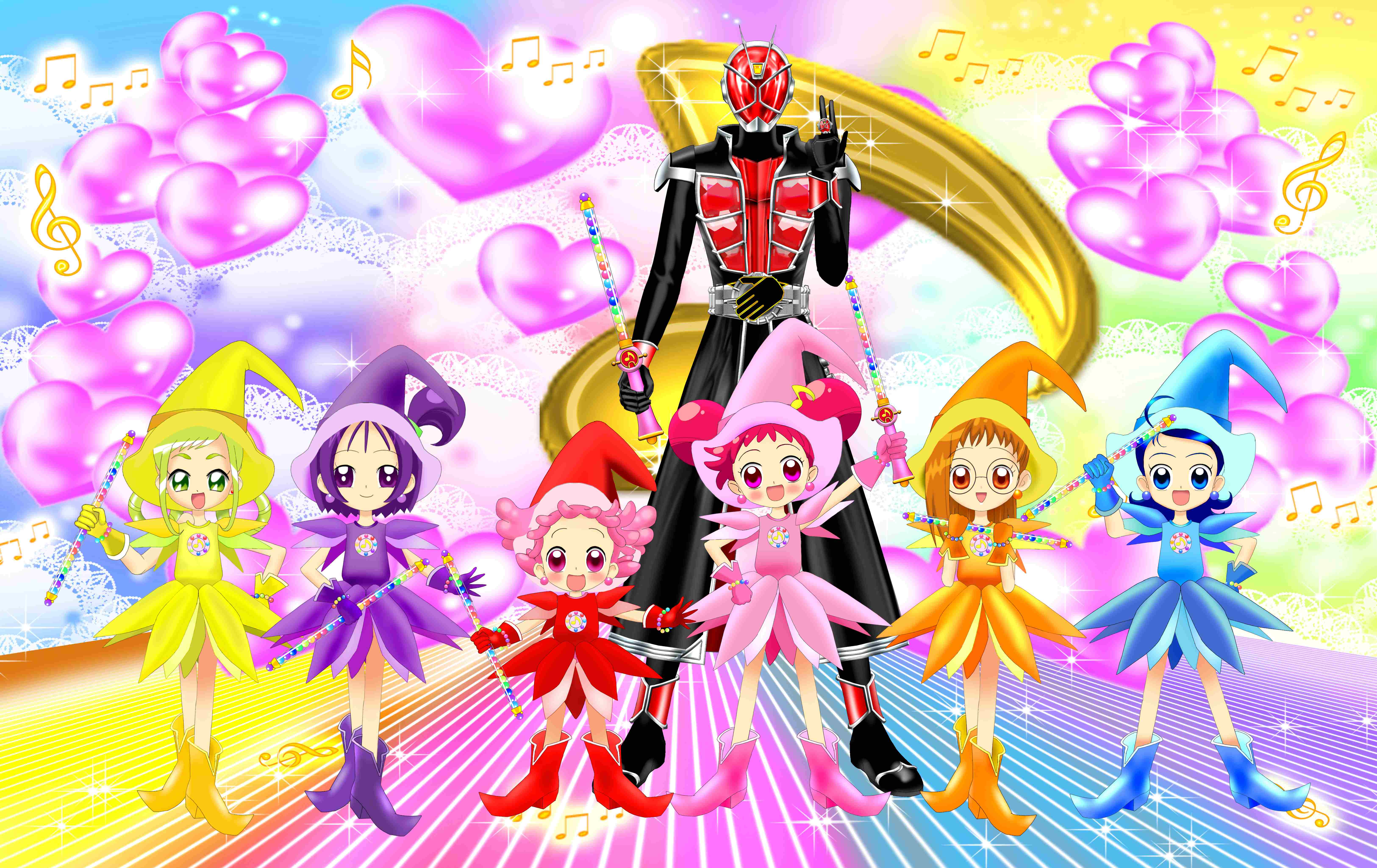 Ojamajo Doremi x Kamen Rider Wizard.jpg
