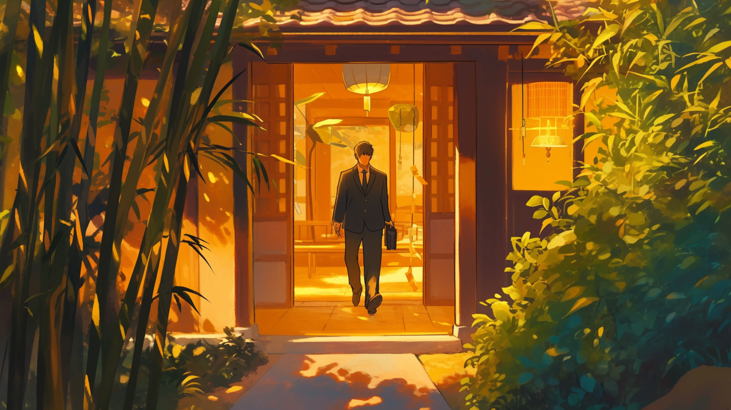 stephenzy_Ghibli_style_mid-shot_of_a_Japanese_35-year-old_man_6d8f7564-42a3-486e-833c-adc1036ed064_2.png