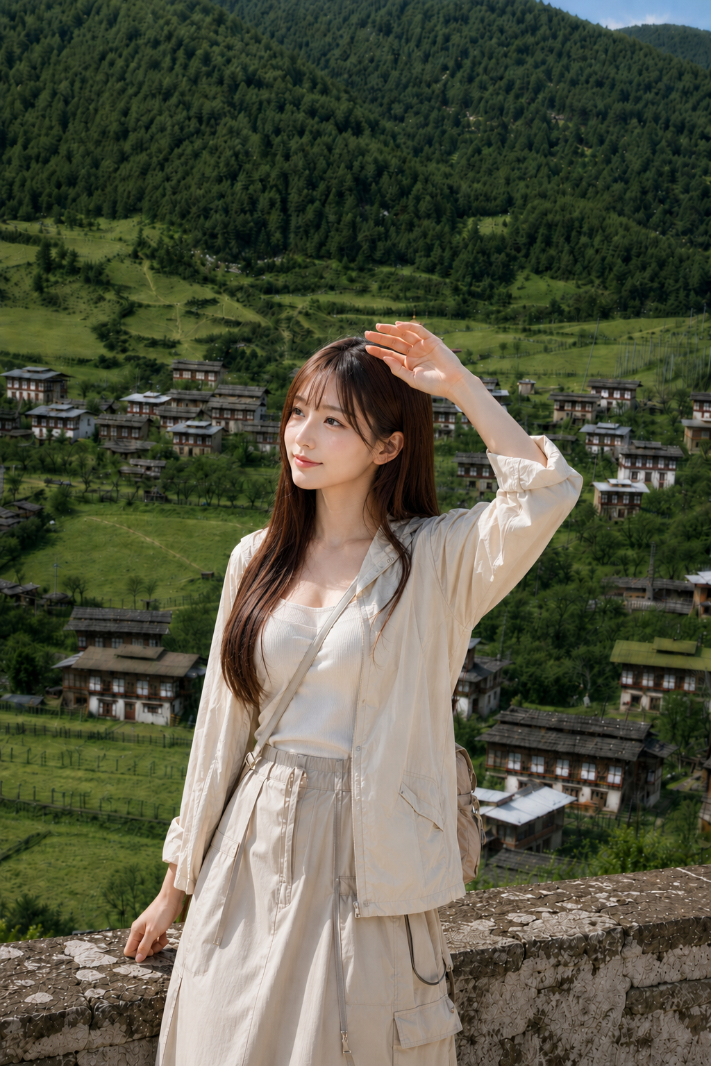 咲久良みお・ブータン紀行・ウラ谷展望地1-029_1ほぼ実写ウラ・マンギ・ラカン（Ura Mang Gi Lhakhang）_99.17.png