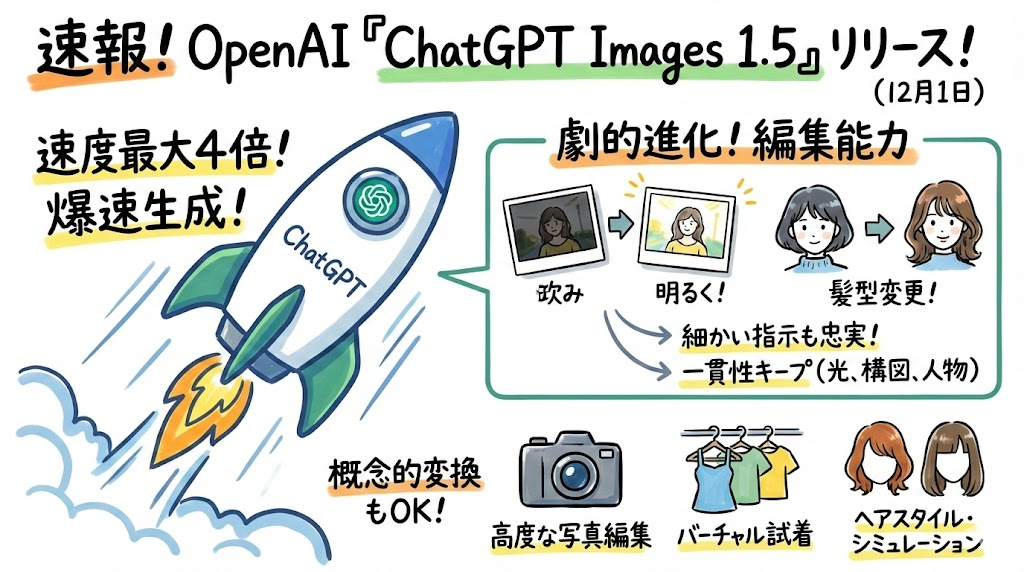 やっぱり出た！ OpenAIが「ChatGPT Images 1.5」して「Nano Banana」猛追！01.jpg