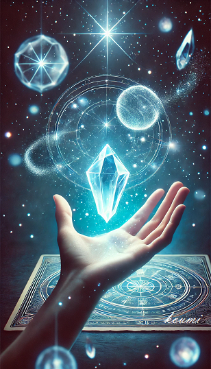 DALL·E 2024-11-12 08.25.16 - A visually captivating and high-quality image designed for a spiritual Instagram post, focusing on an upcoming event reading. Image B displays a soft .png