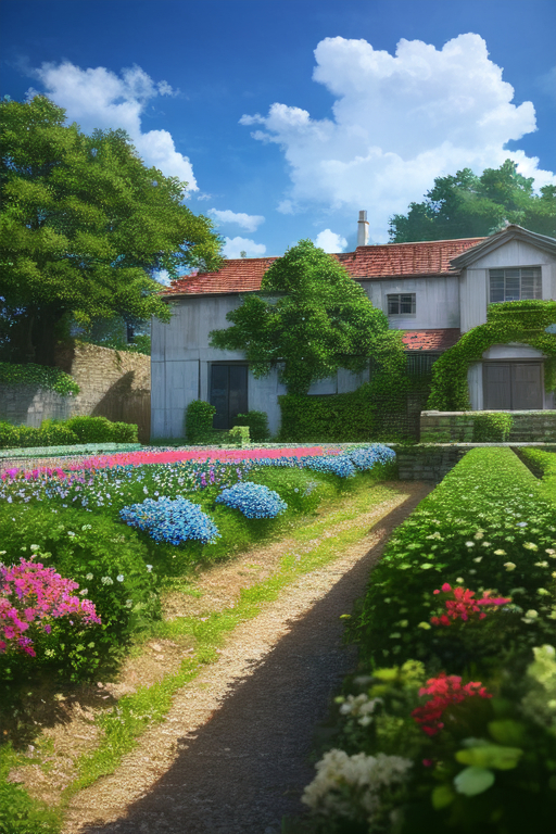 2085071729_masterpiece, scenery, no humans, garden, realistic_0.png