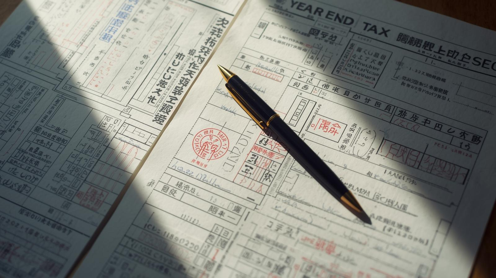日本の年末調整書類.jpg