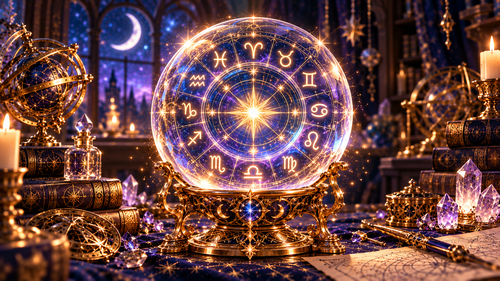 c03-星々が輝く黄金の占星術水晶球.png