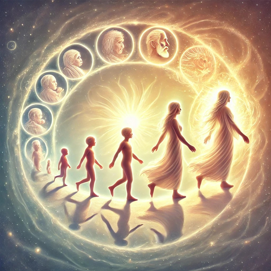 the cycle of reincarnation between a parent and a child. .jpg