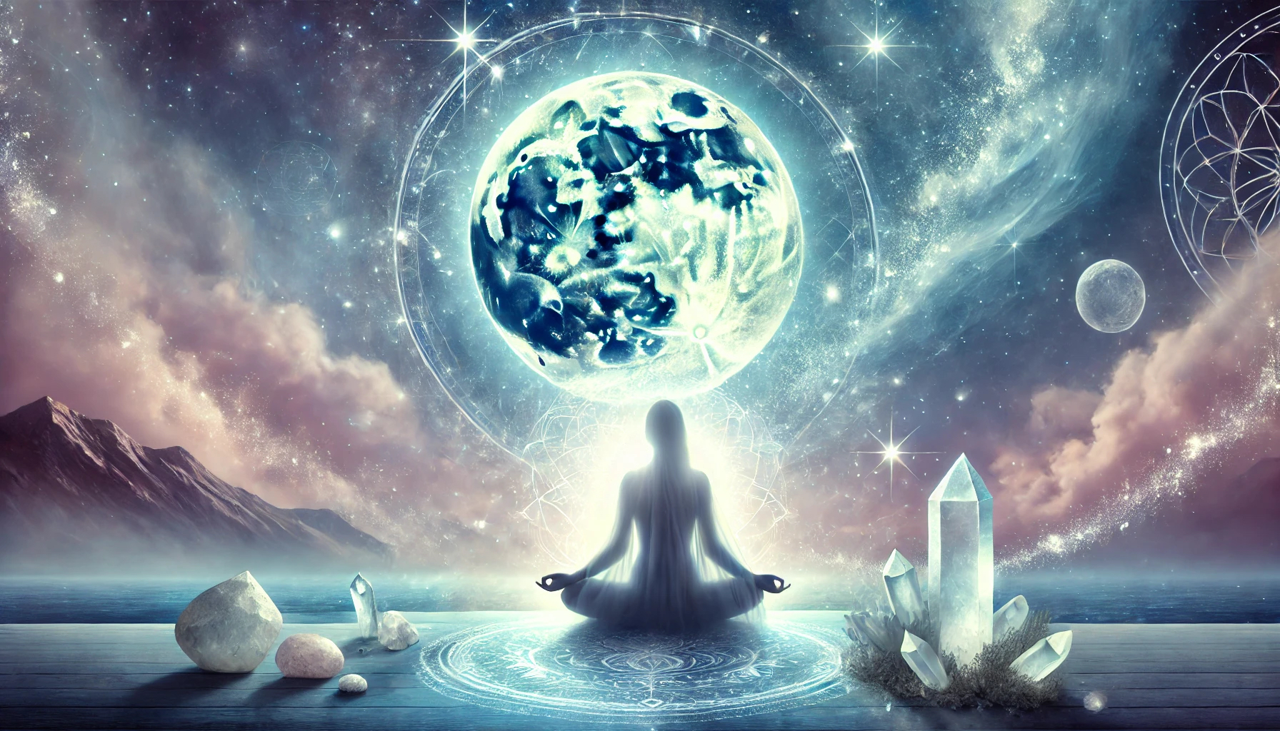 DALL·E 2025-01-12 20.19.52 - A mystical and calming image representing the theme of breaking bad energy cycles through spiritual practices, featuring soft light, serene nature ele.png