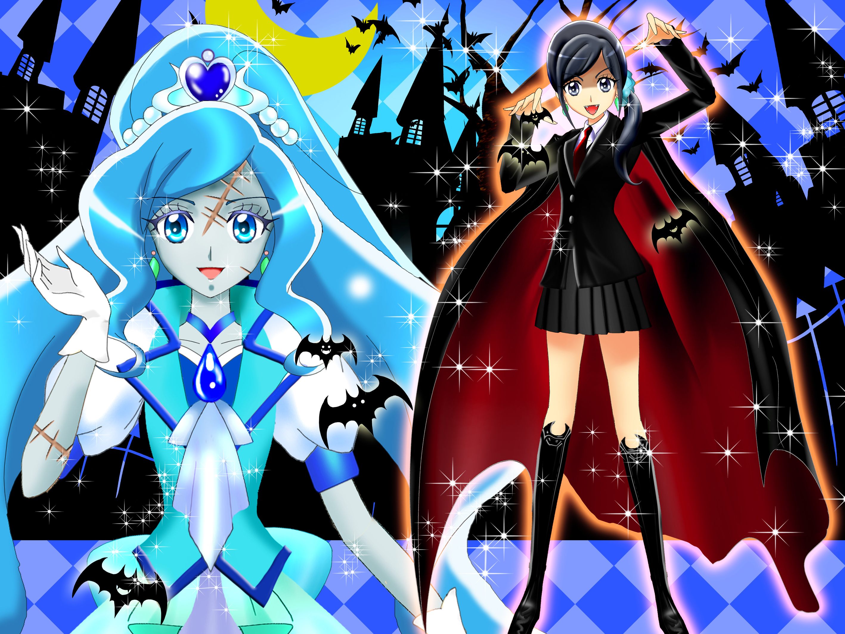 吸血鬼 ゾンビ 交わる二つのホラー 血ゆちー出血大サービスよ ルナ ルーン Coconalaブログ