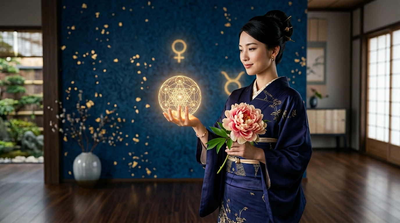 Young_woman_holding_sphere_flower_202605141131.jpeg