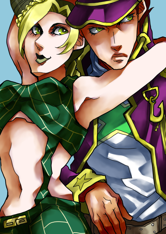 Jolyne and Jotarou.jpg