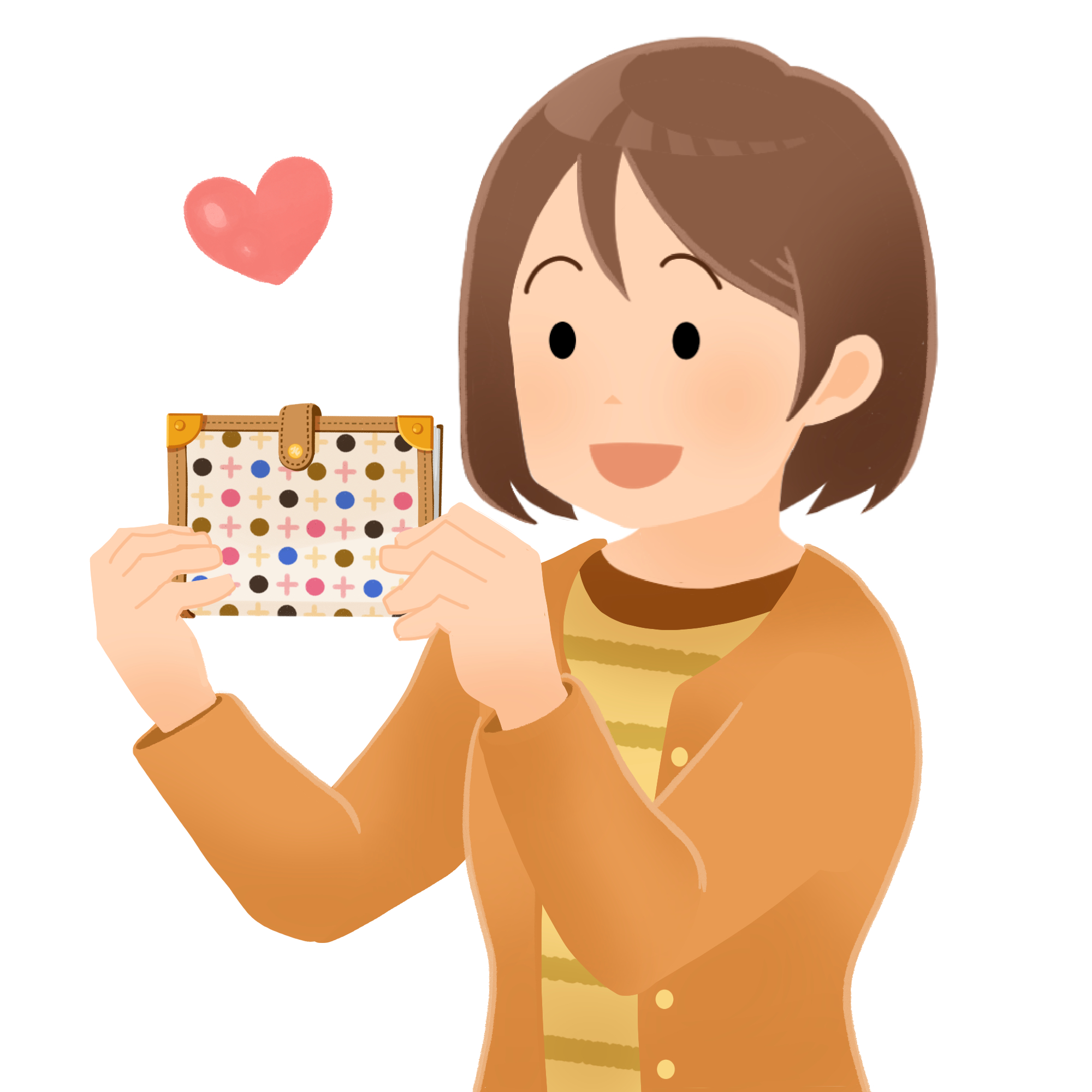 3769お気に入りの品を見つけた女性.png