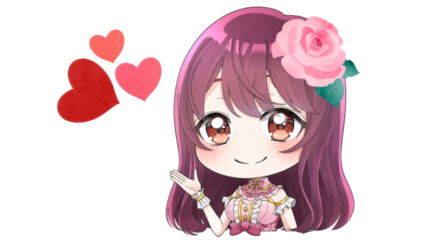 ミニひなたんご紹介ハート付バラ.png