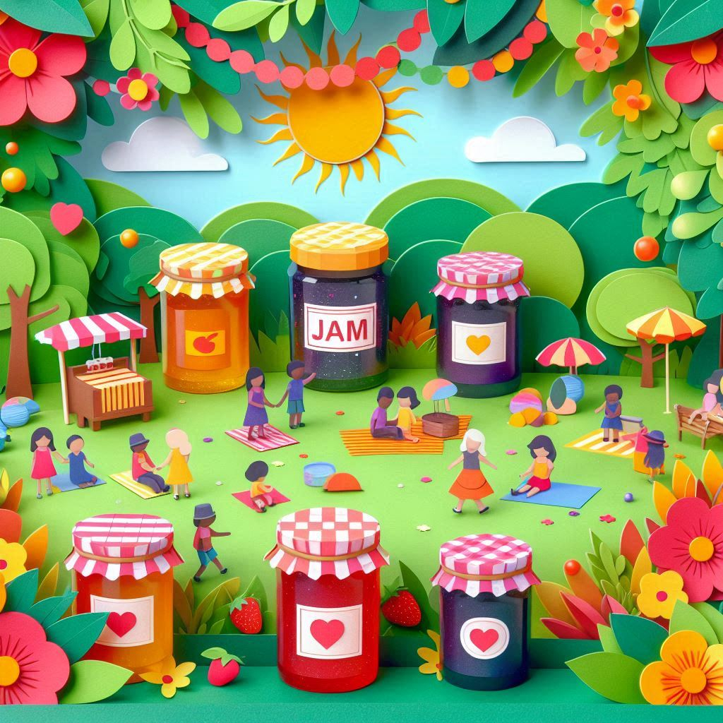 ジャムの日をイメージしたペーパークラフト風のイラスト (4).png