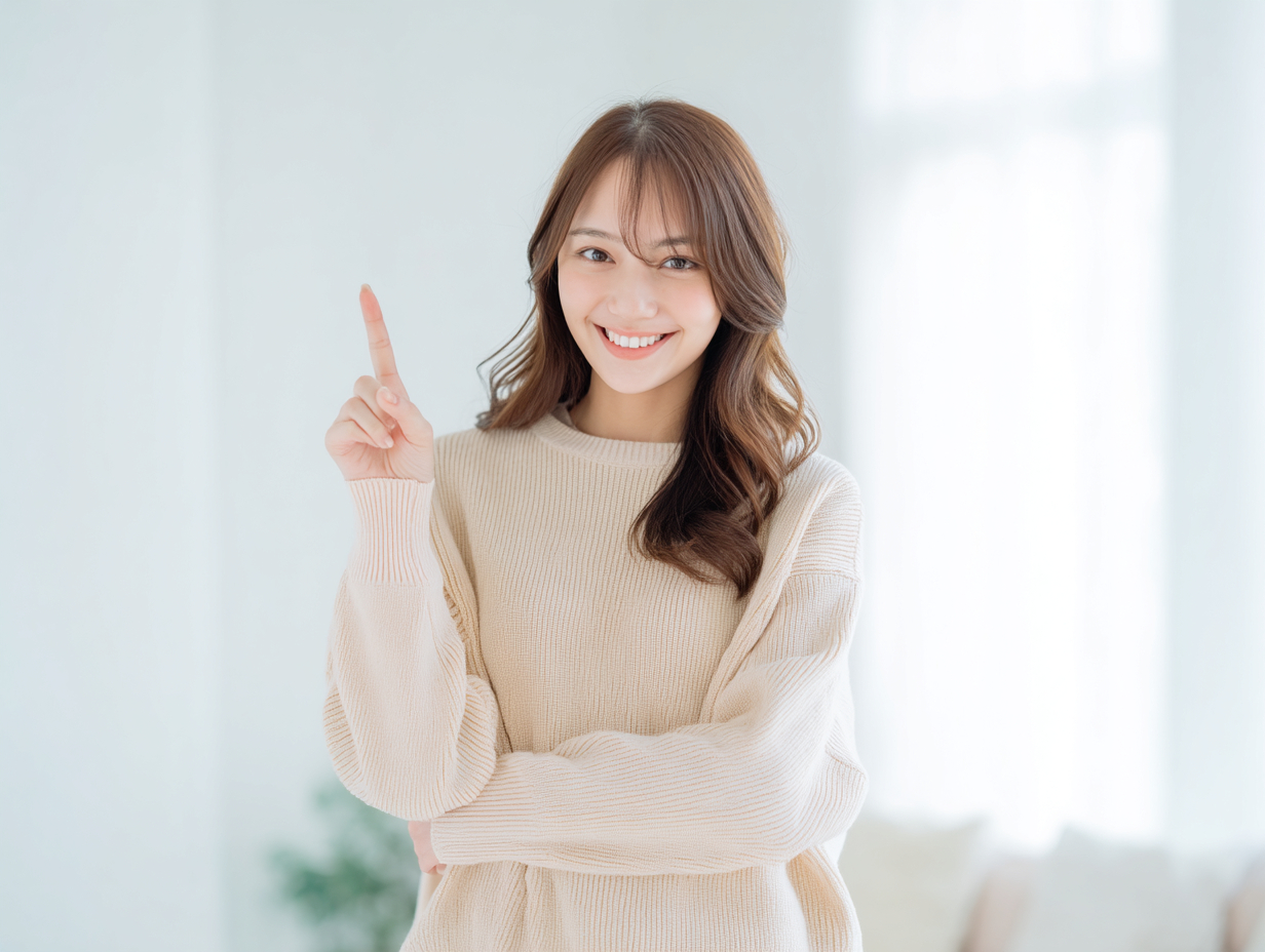 u8416833168_a_smiling_woman_raising_one_finger_to_make_a_poin_a2d95aeb-52b2-49da-9469-2a31d3184d71_3.png