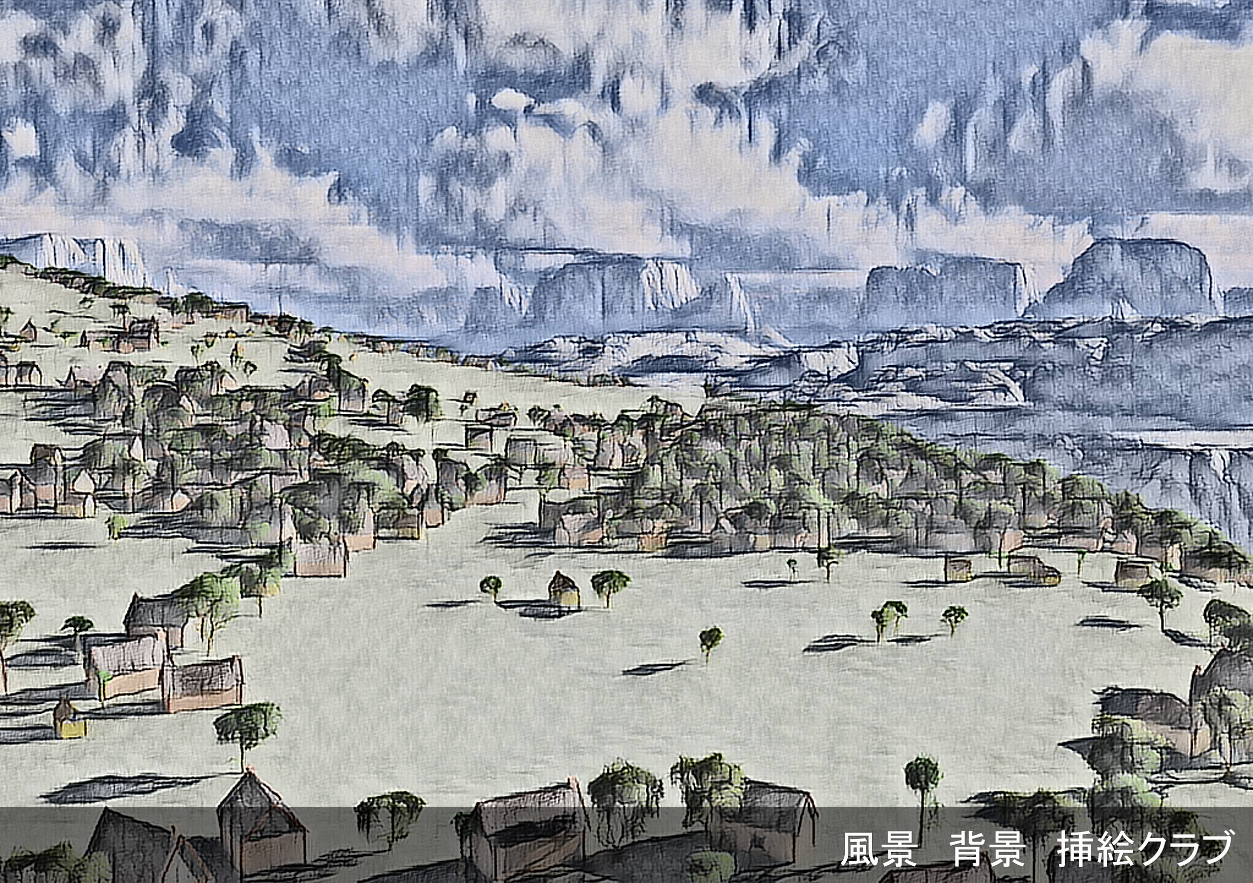 3dcg風景 イラスト Jjj9 Coconalaブログ