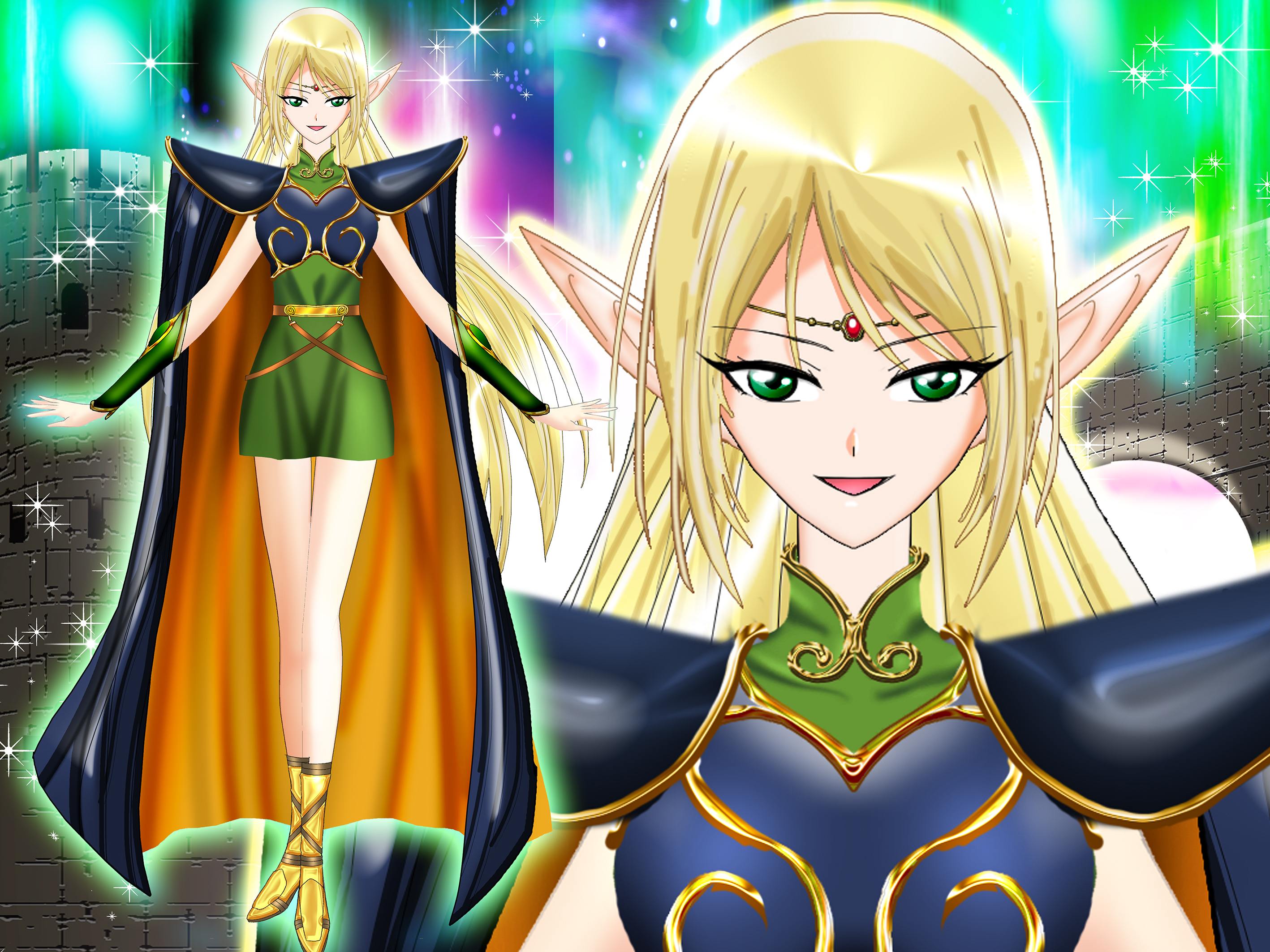 ハイエルフの森の永遠の乙女ディードリット♥祝誕！冬馬由美さん♥｜ルナ・ルーン｜coconalaブログ