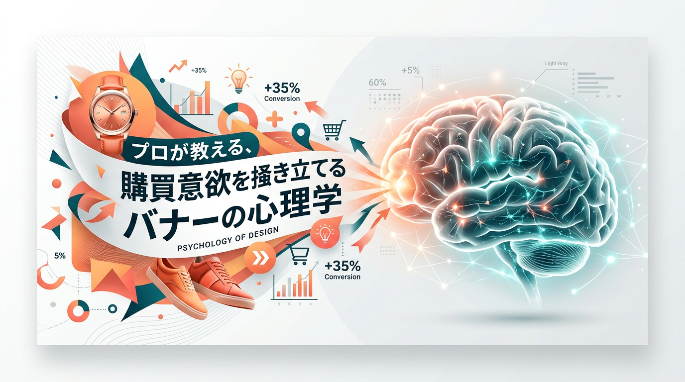 Firefly_Gemini Flash_■見出し：プロが教える、購買意欲を掻き立てるバナーの心理学_プロンプト：A horizontal image with an aspect ratio of 16-9.  716285.png
