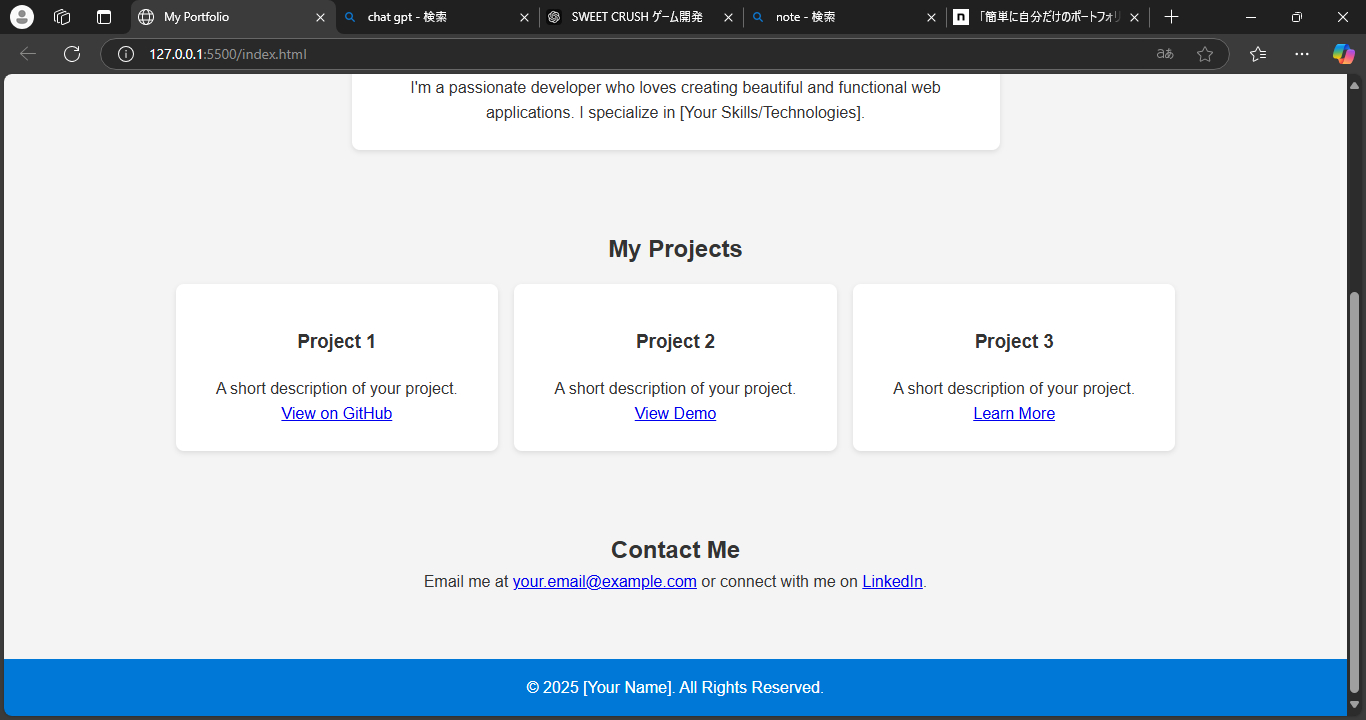 My Portfolio および他 4 ページ - 個人 - Microsoft​ Edge 2025_01_12 19_26_41.png
