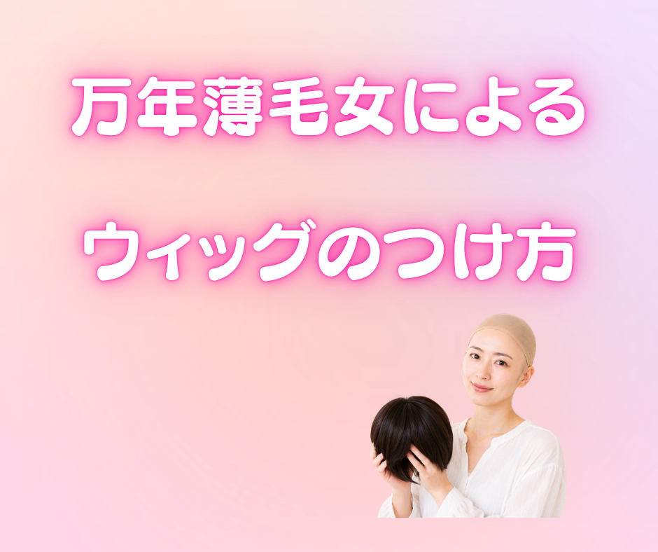 万年薄毛女による ウィッグのつけ方 (5).png