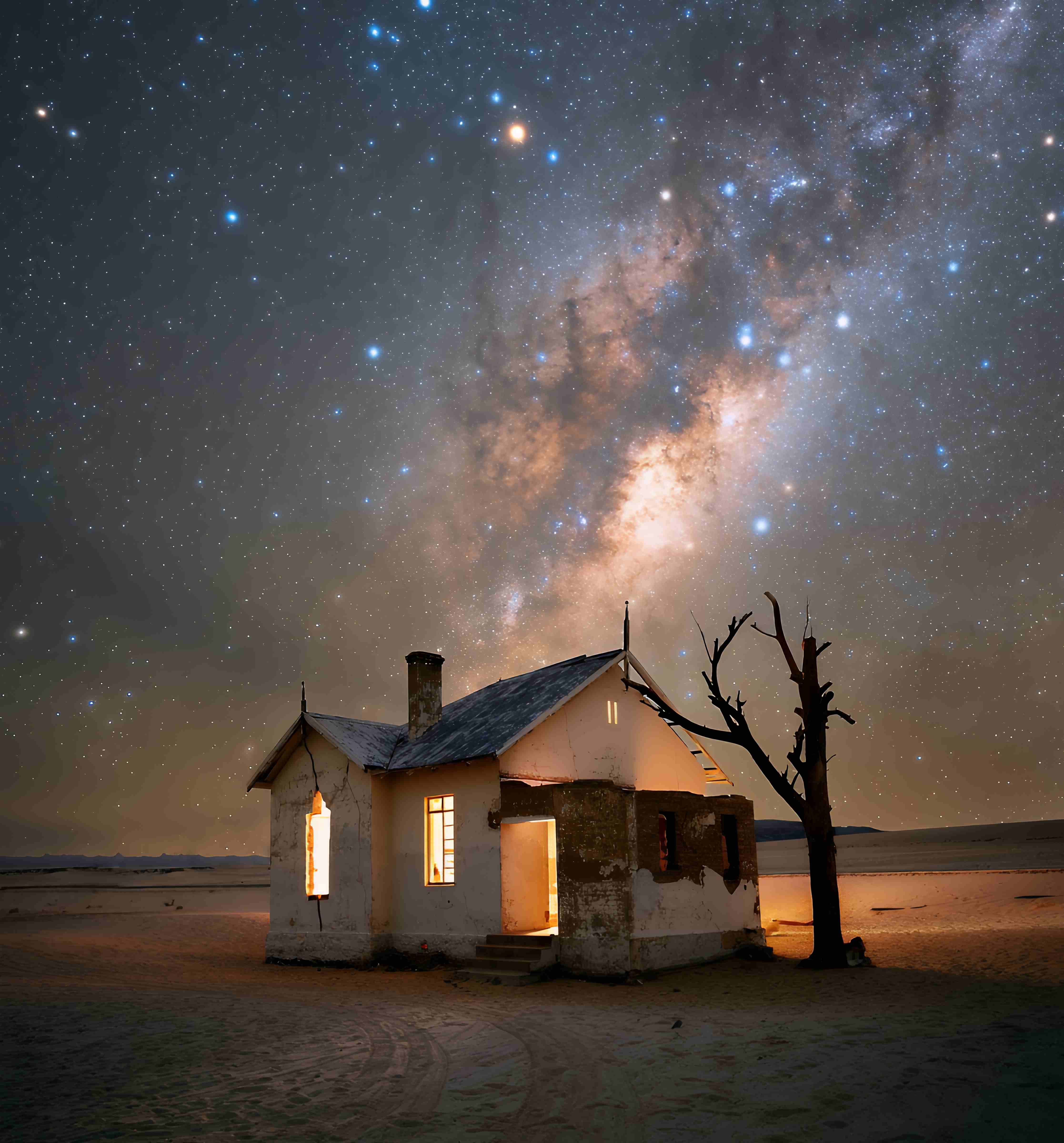 Abandoned House © Stefan Liebermann - Astronomy Photographer of the Year 2024 People and Space_moreDetail_x4_4468x4800_2pass_moreDetail.jpeg