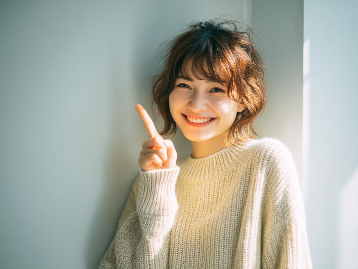 u8416833168_a_smiling_woman_raising_one_finger_to_make_a_poin_29b2237c-9dc5-4e4c-a874-f12349a35ebe_1.png