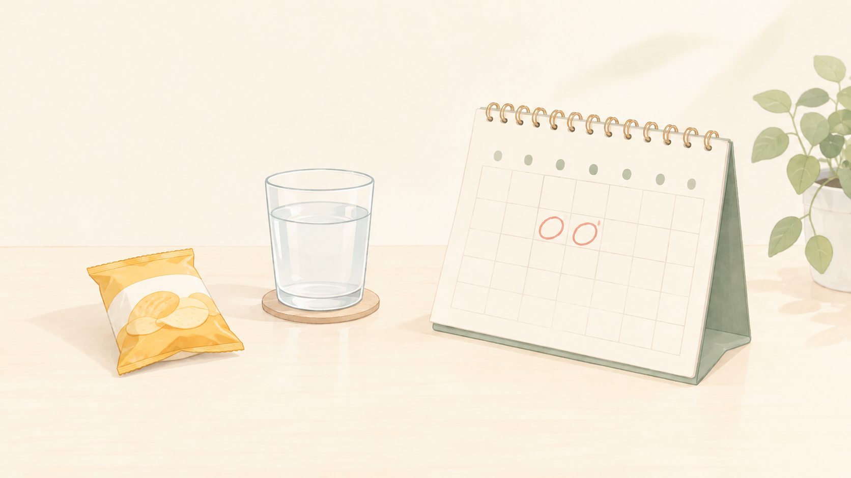 Calm Snack Break Calendar Still Life.png