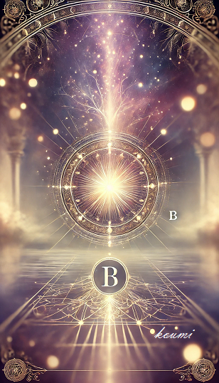 DALL·E 2024-11-11 17.57.28 - A single captivating spiritual image in 9_16 aspect ratio labeled as 'B' with a mystical ambiance. The image should have symbolic elements like a deli.png
