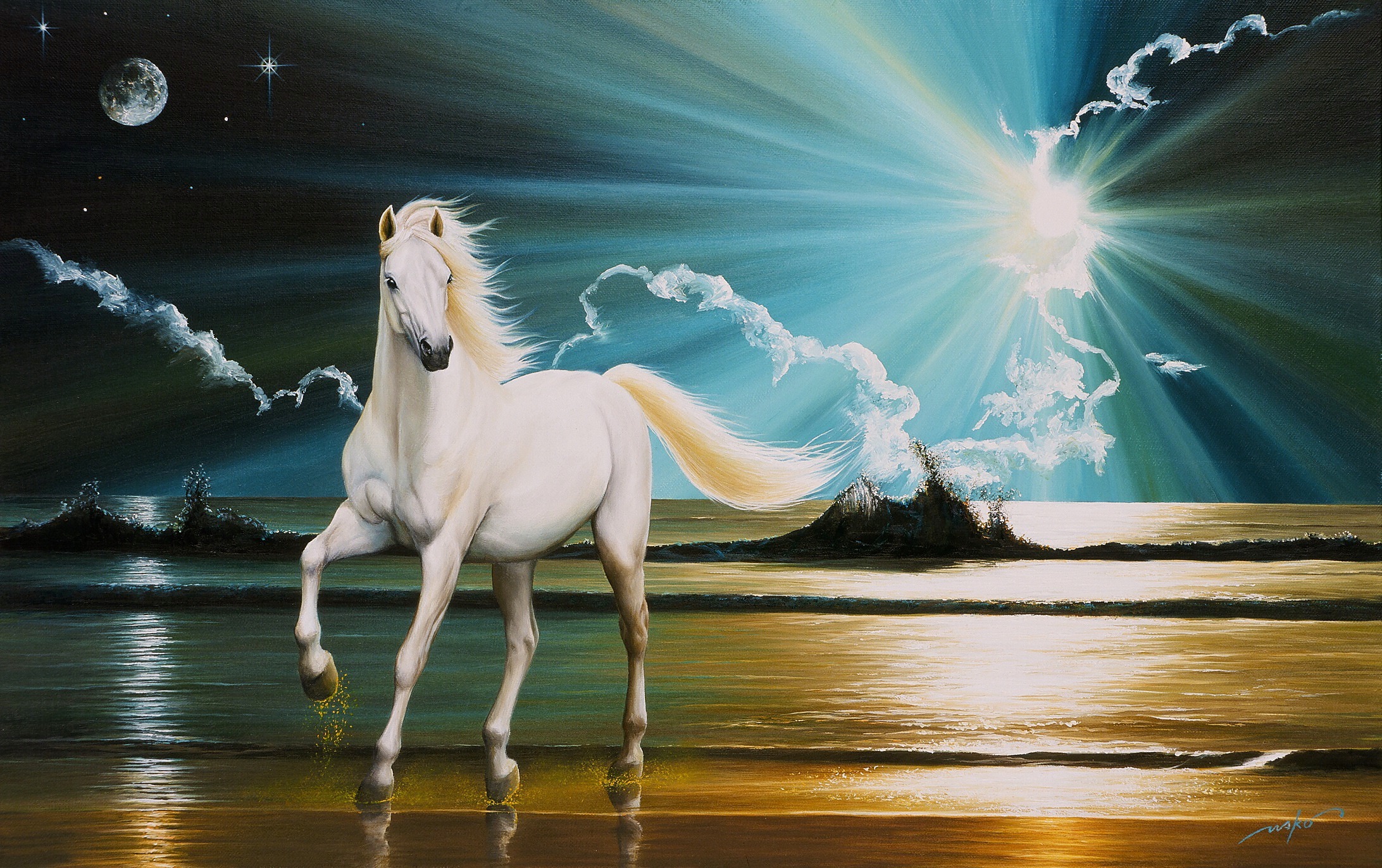 33 太陽と月を背に.JPG