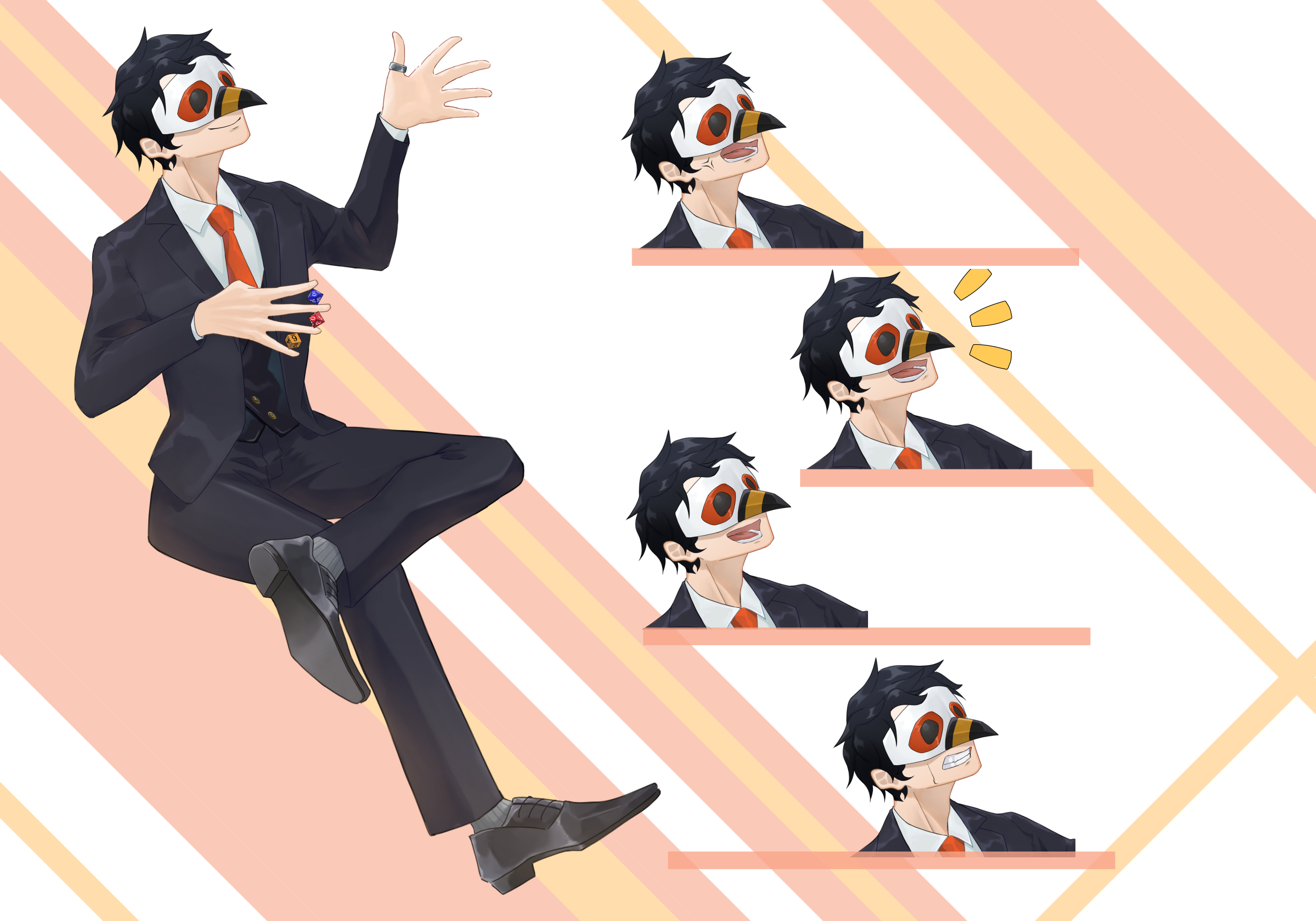 九羅魔さんの立ち絵　スーツ.png