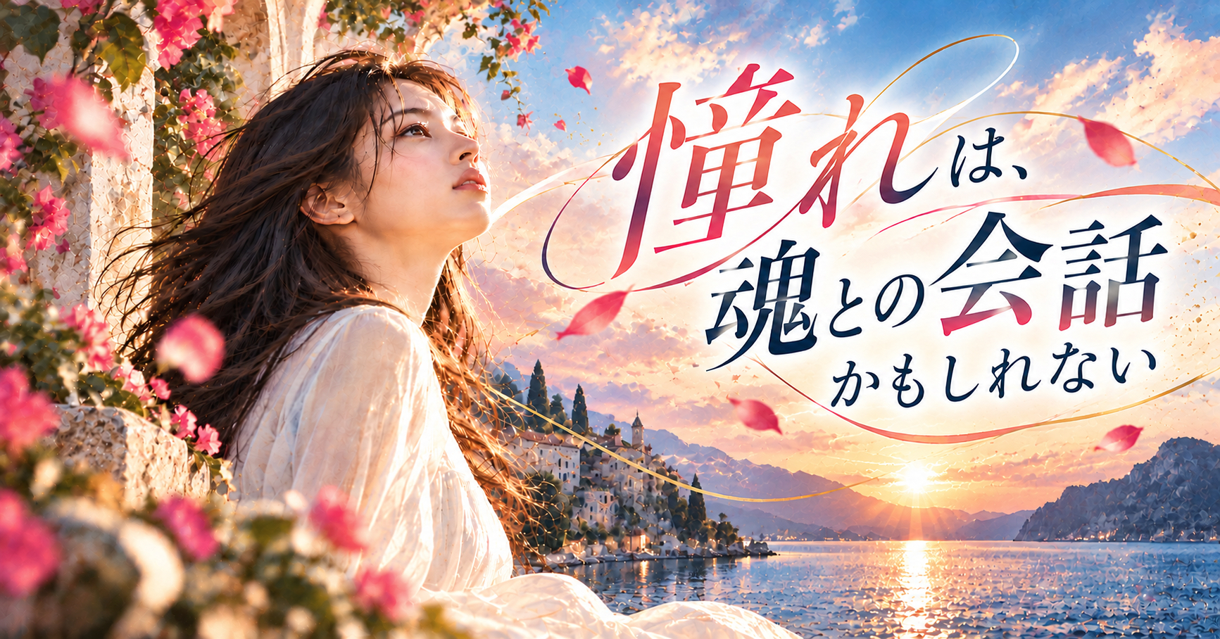 夕映えの海辺と憧れの旋律.png