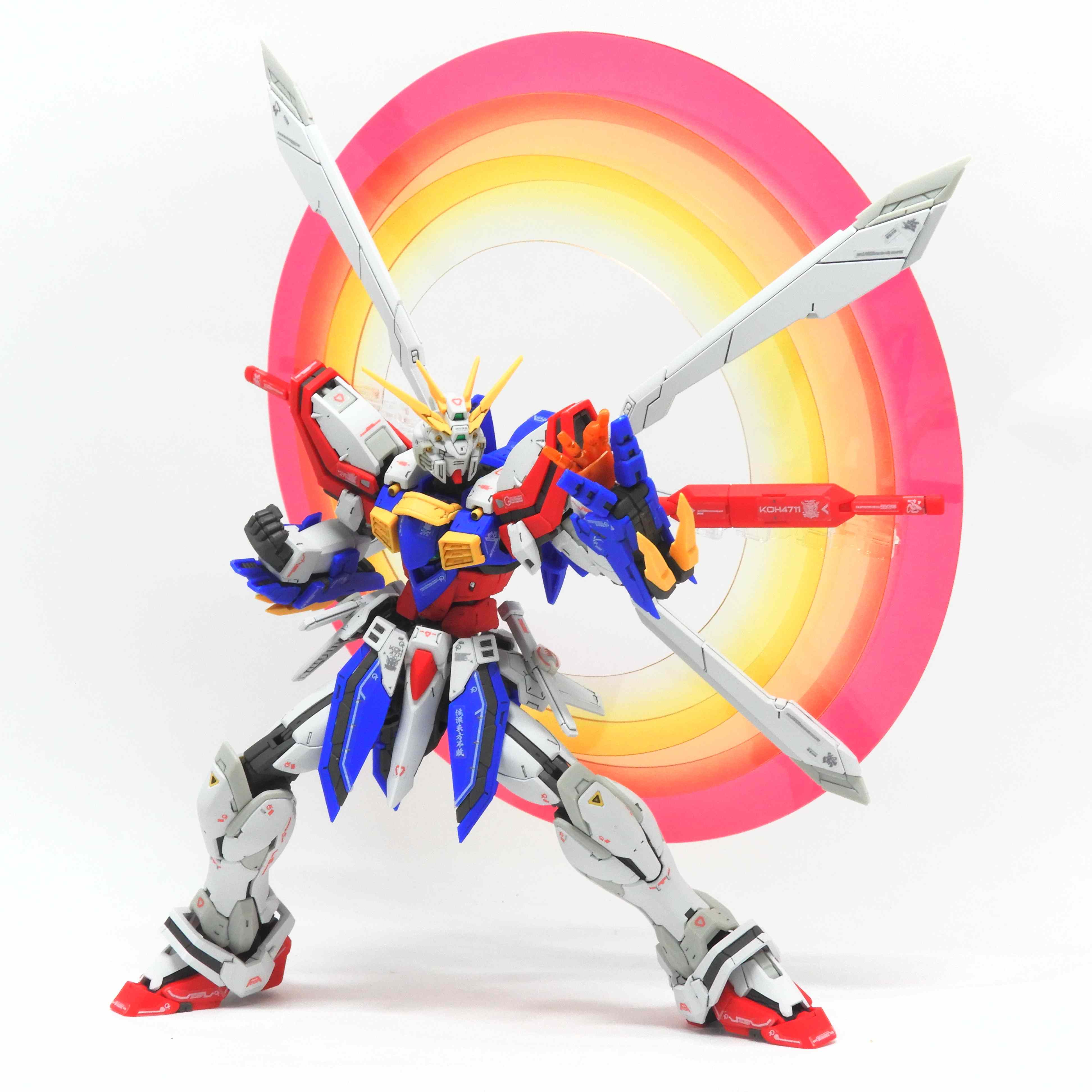 ガンプラ Rg ゴッドガンダム 完成 がんも 製作代行 Coconalaブログ