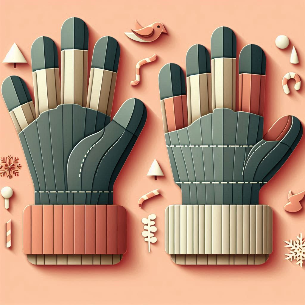 手袋のイラスト ペーパークラフト調 (1).png