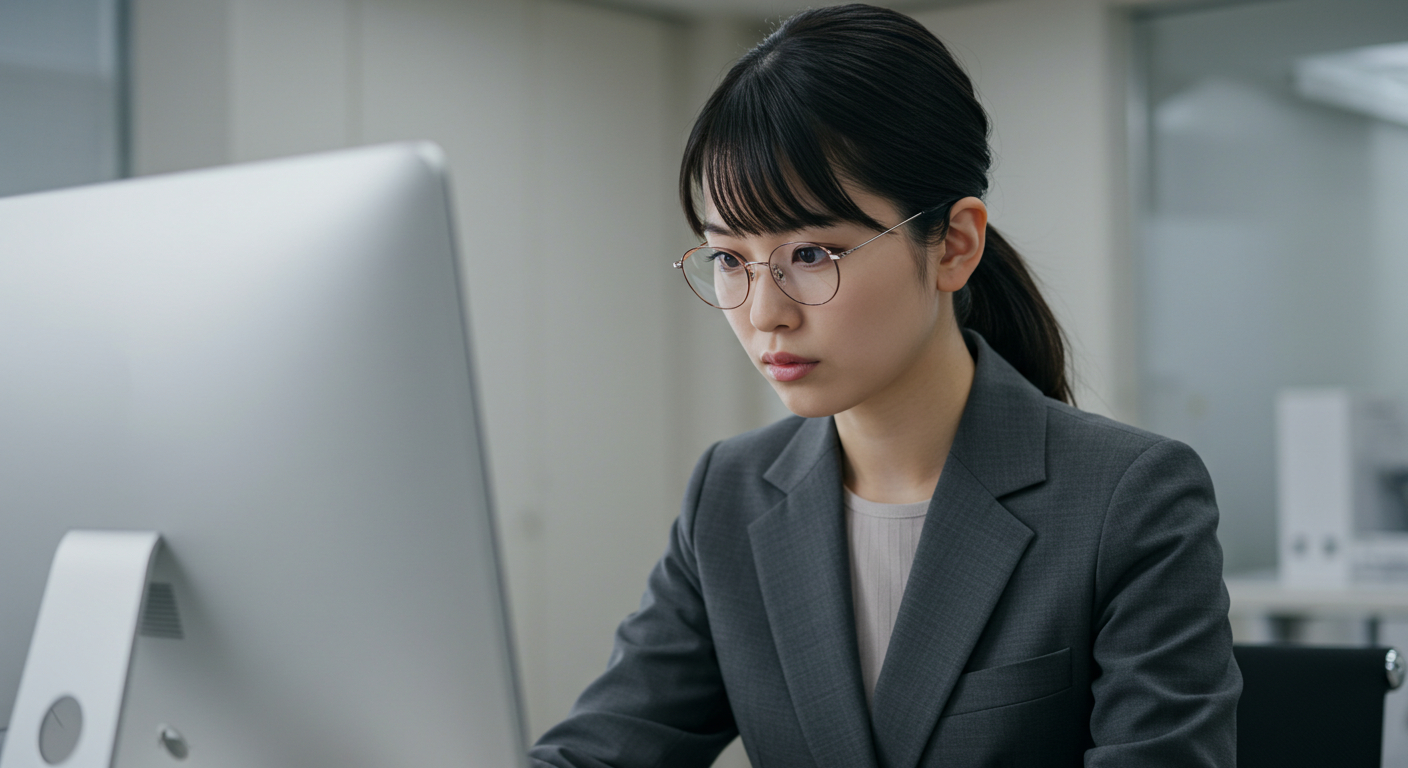 PC捜査している女性001.jpg
