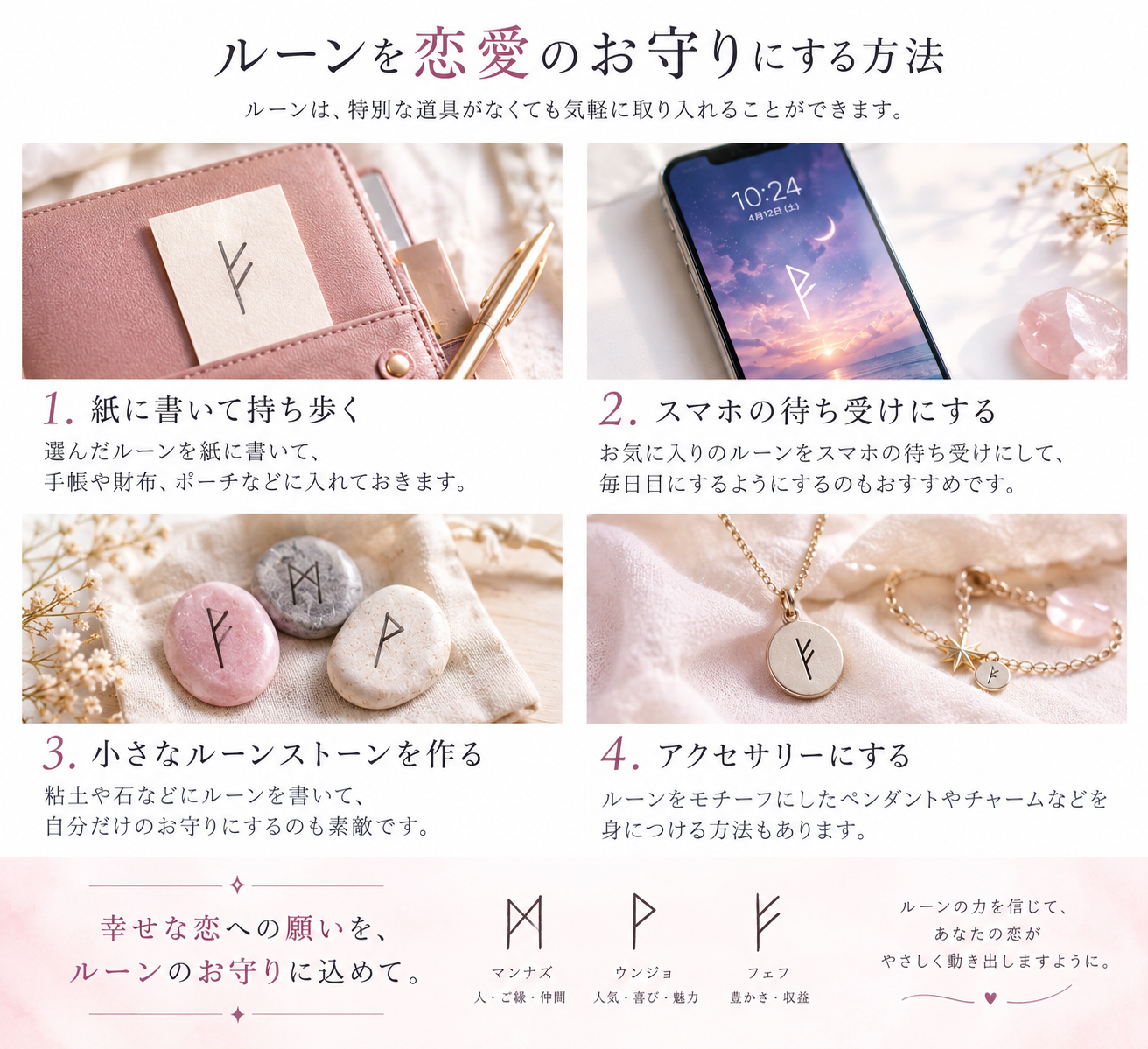 ルーンを恋愛のお守りにする方法.png