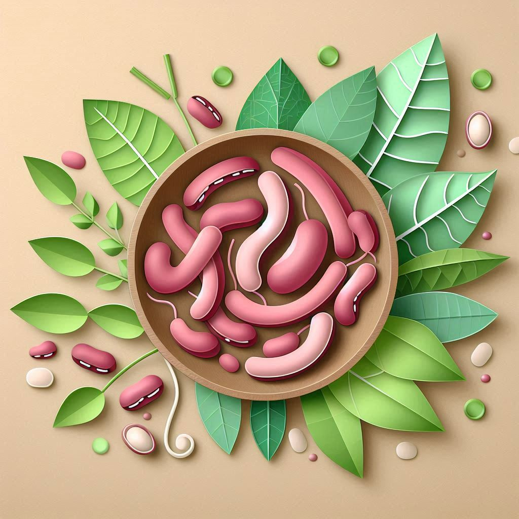 インゲン豆のイラスト ペーパークラフト調.png