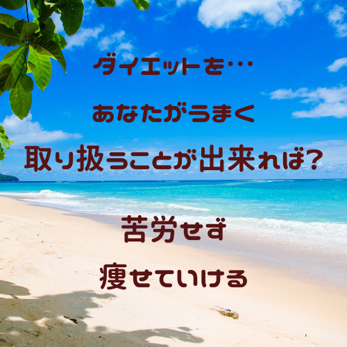 ダイエットを… あなたがうまく 取り扱うことが出来れば❓ 苦労せず痩せていける.png