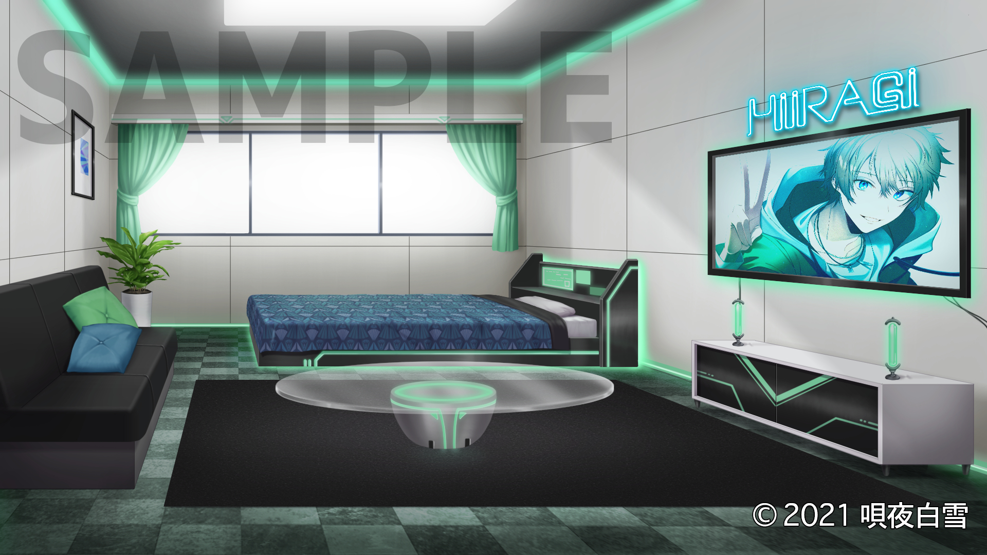 背景イラスト２点納品しました 唄夜白雪 １月納品 Coconalaブログ