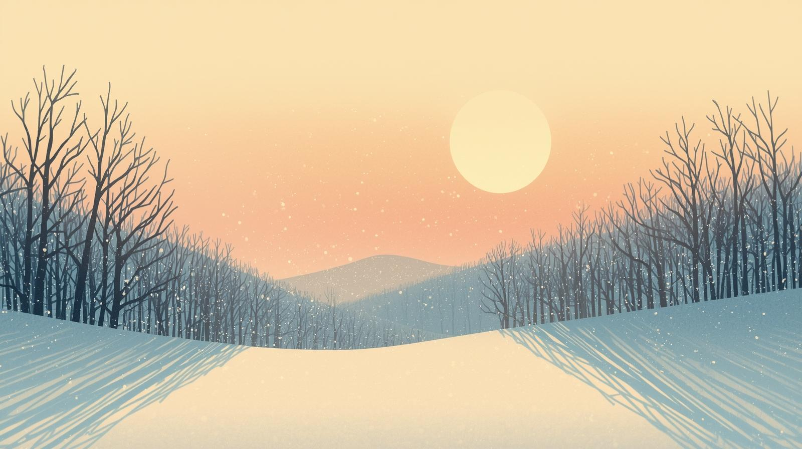 二十四節気　冬至　季節　光　新年　日本　風景　太陽　イラスト風_20251221_003101_0000.jpg