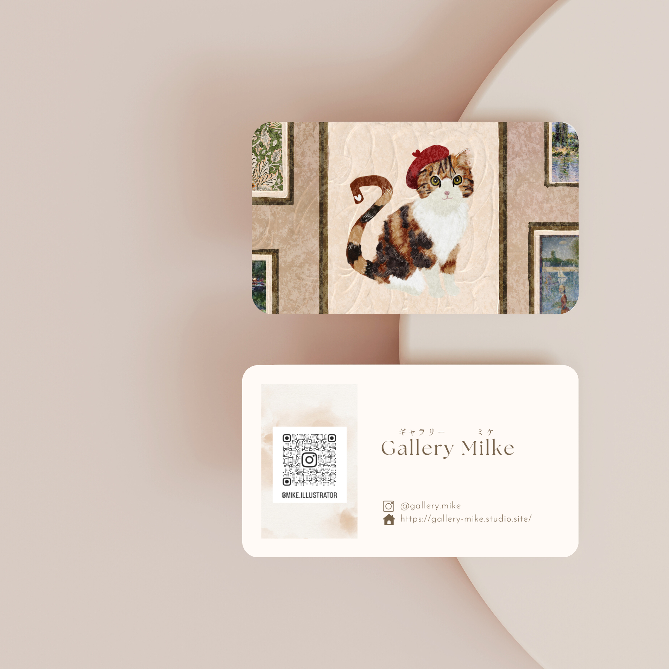 ④gallery mike名刺デザイン.png