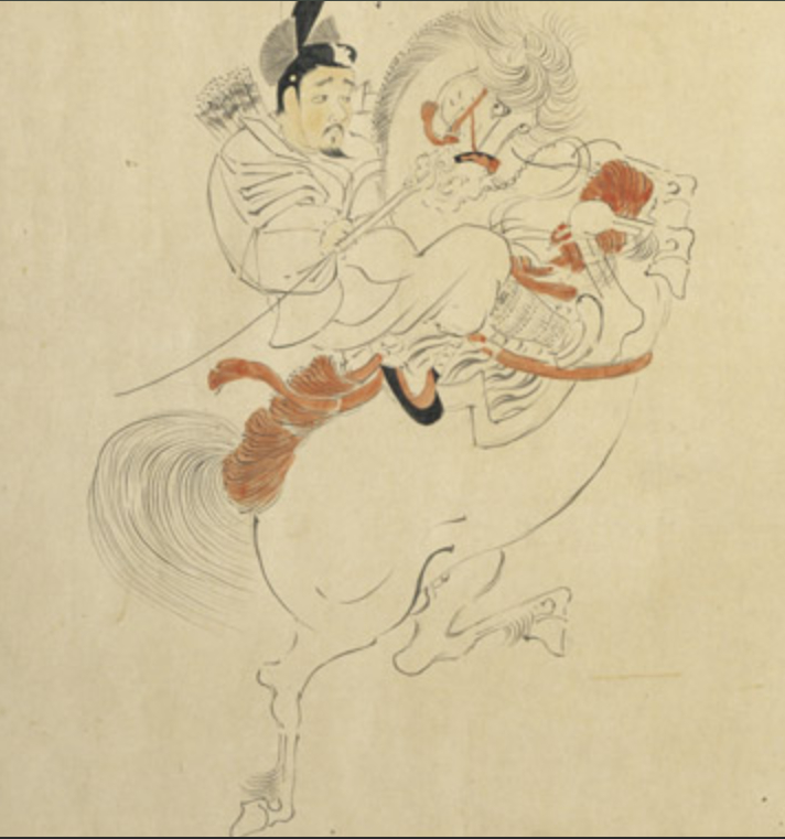 随身庭騎絵巻の馬-2.PNG