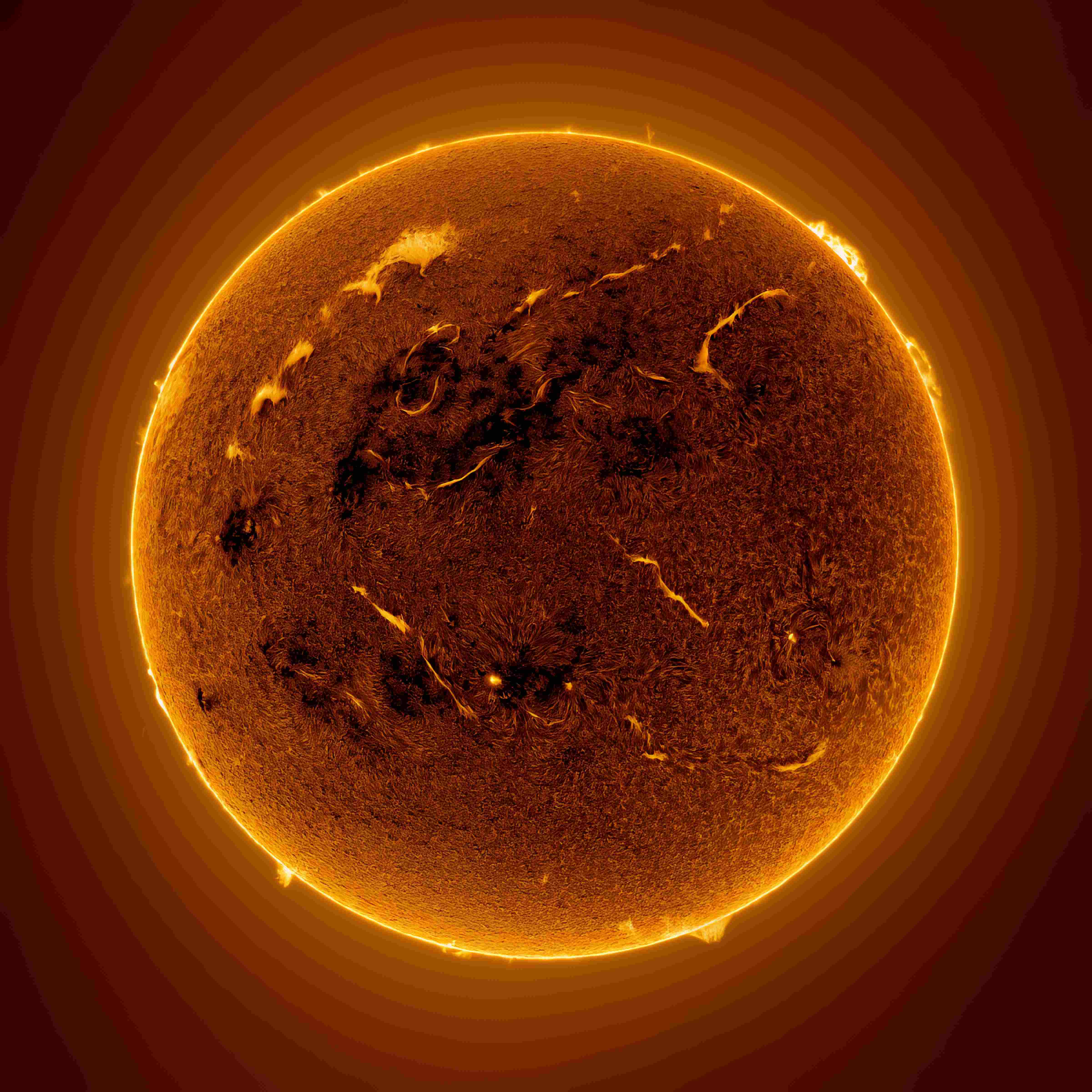A Whale Sailing the Sun © Eduardo Schaberger Poupeau - Astronomy Photographer of the Year 2024 Our Sun_moreDetail_x4_4800x4800_2pass_moreDetail.jpeg