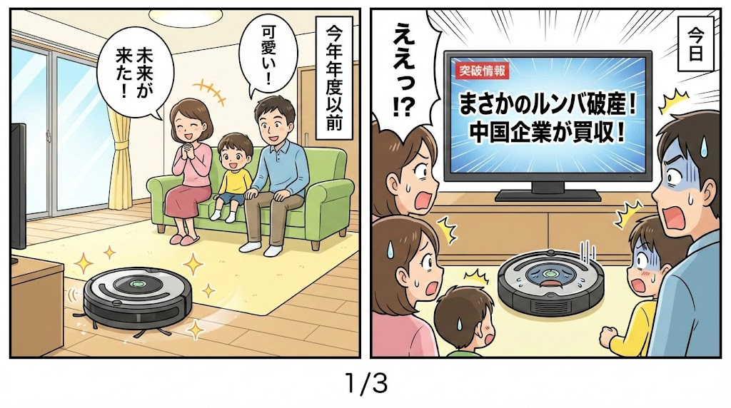 マンガ_まさかのルンバが破産！　中国企業が買収に名乗りを上げ個人情報はどうなる！？01.jpg