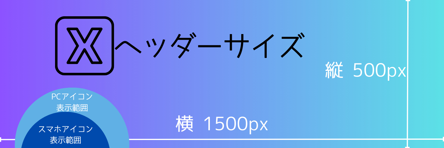 X　ヘッダー　サイズ