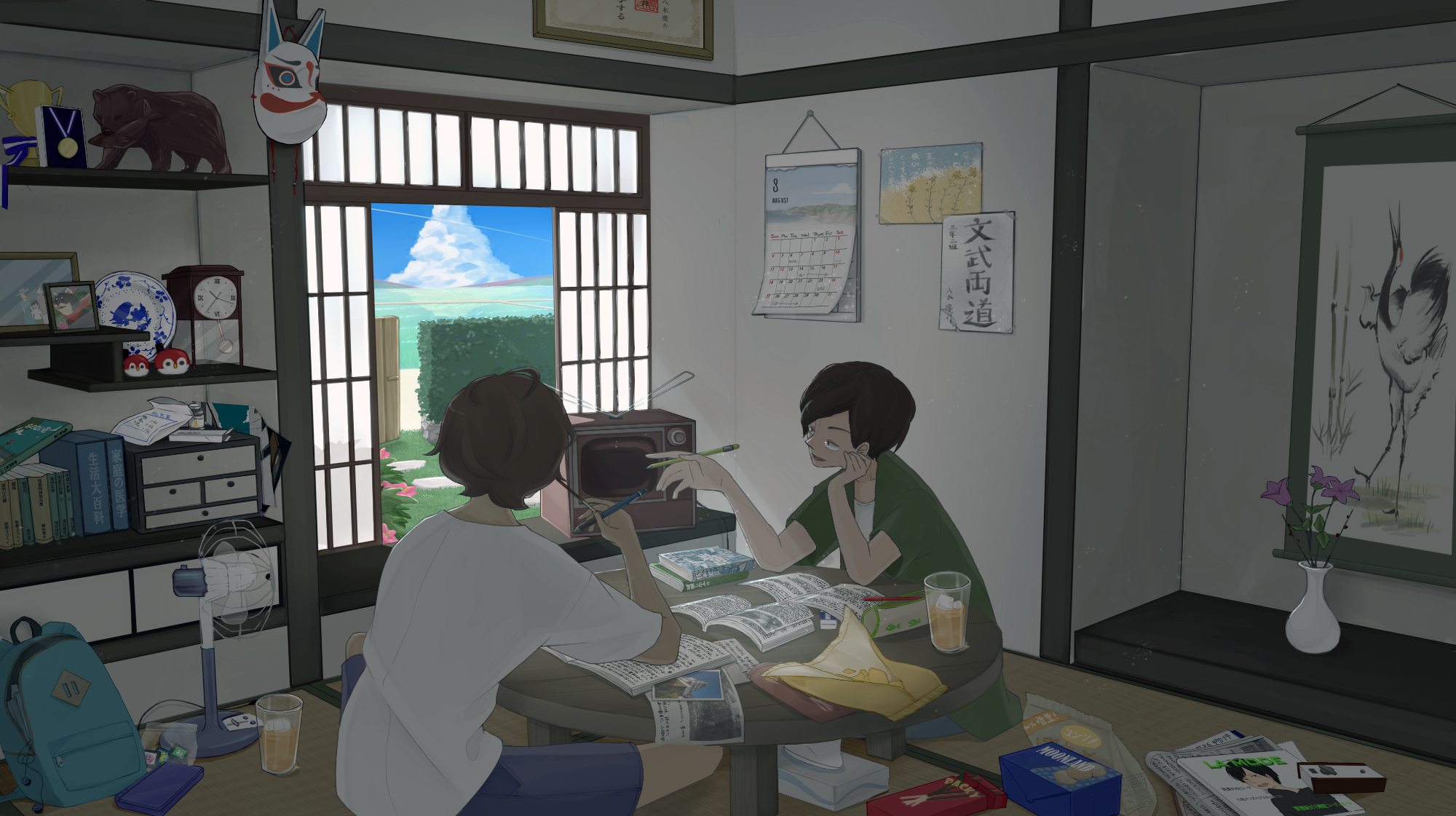 背景イラスト依頼の受付始めました のま茶 Coconalaブログ