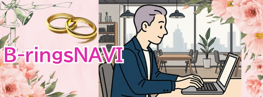 Elegant Pink Rose Gold Rings  Wedding Planner Facebook Cover.png