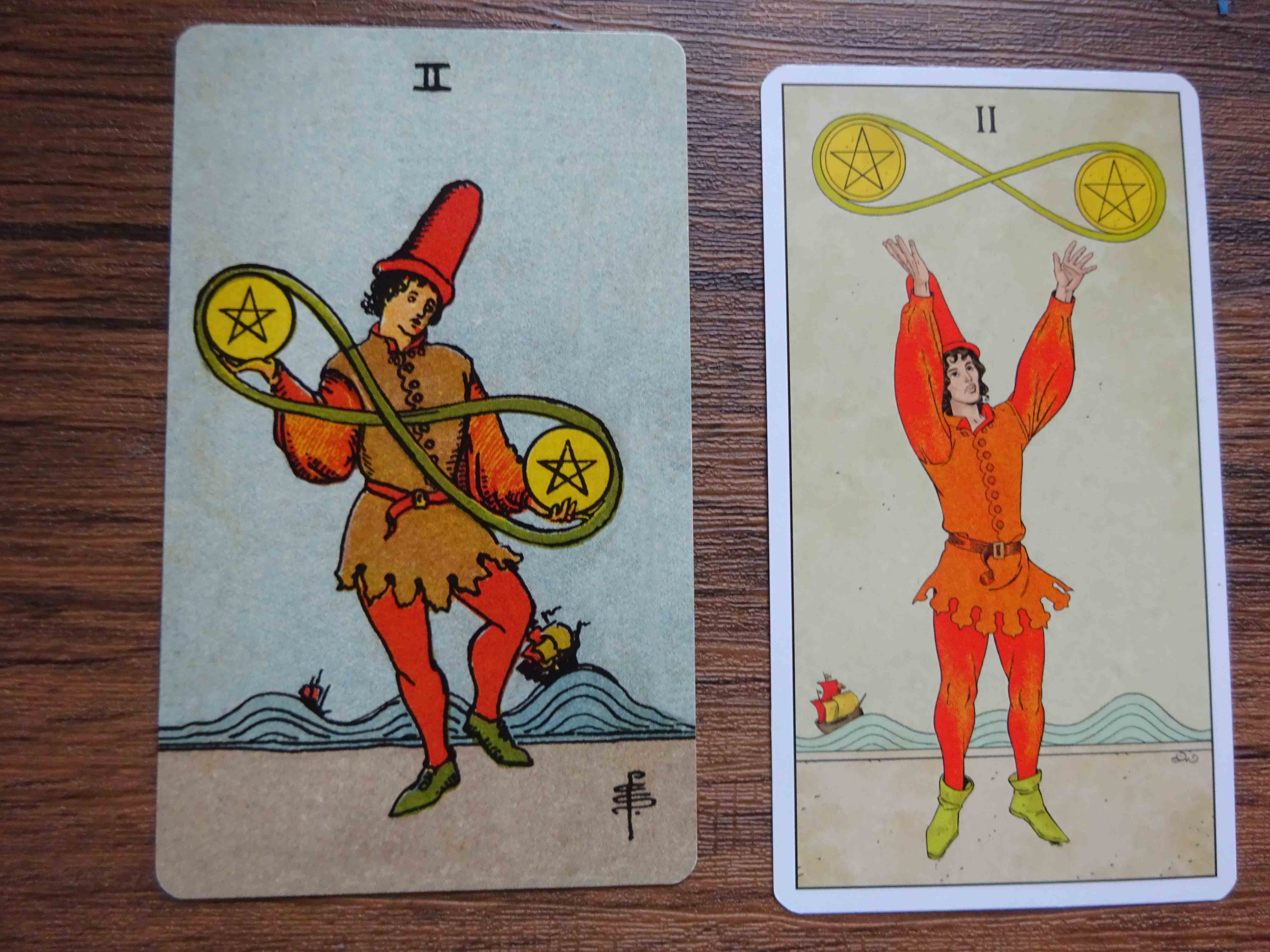 タロット占い自習室（小アルカナ・ペンタクル2）｜明日香 開智｜coconalaブログ