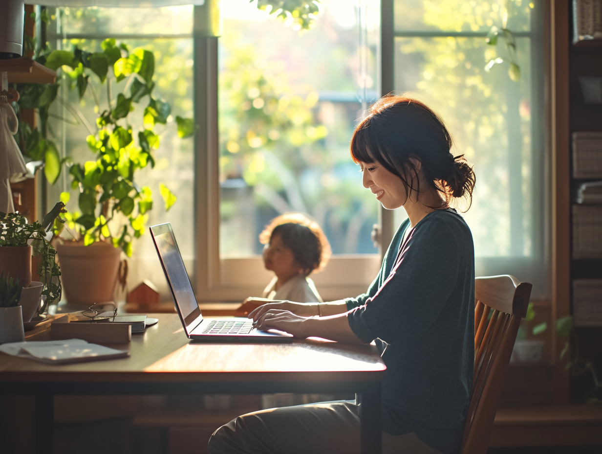 u8416833168_A_Japanese_mother_of_two_working_remotely_on_her__fff1b769-0251-4f42-b289-1c62cbc3a299_2.png