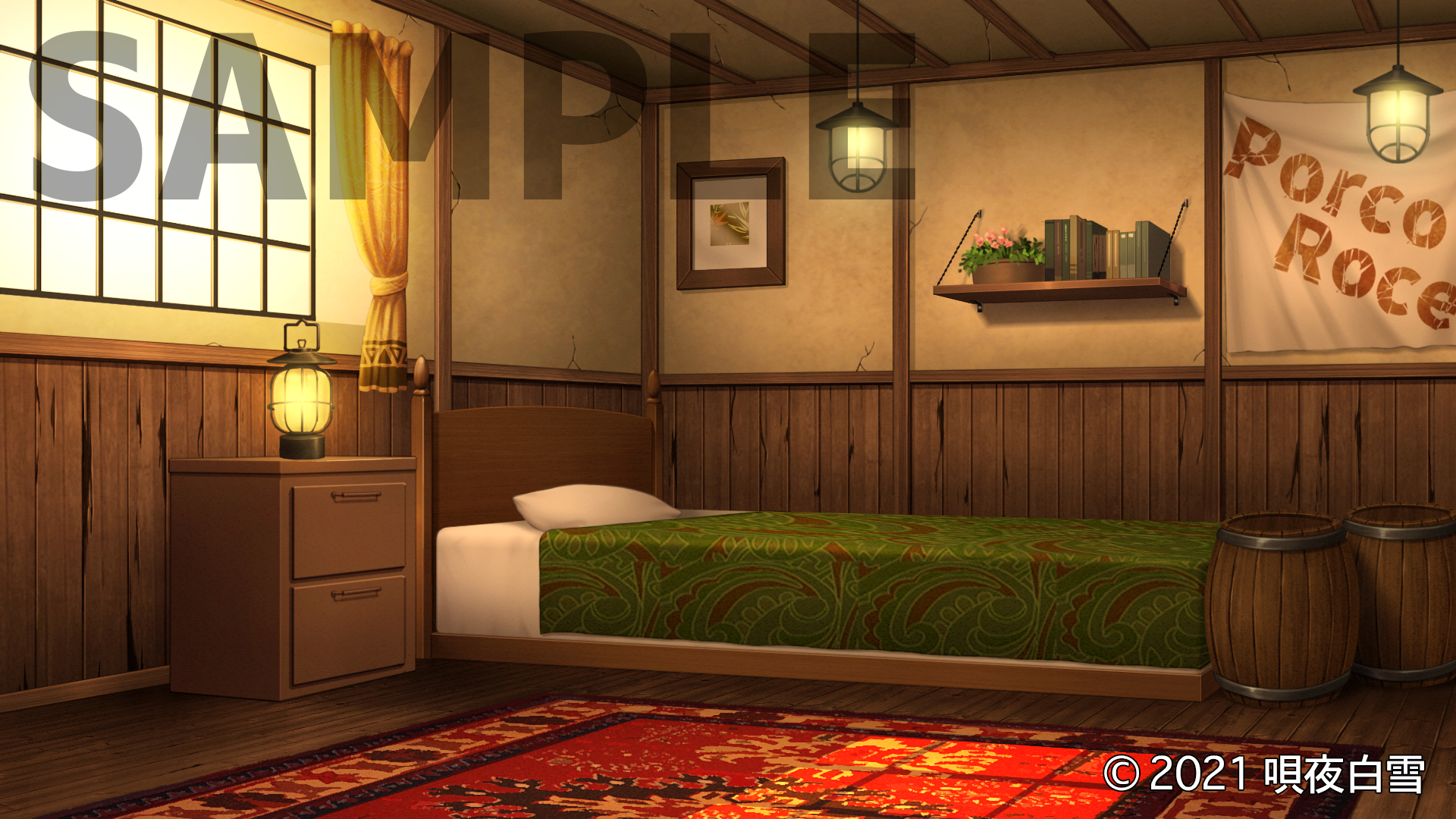 背景イラスト１点納品しました 唄夜白雪 12月納品 Coconalaブログ