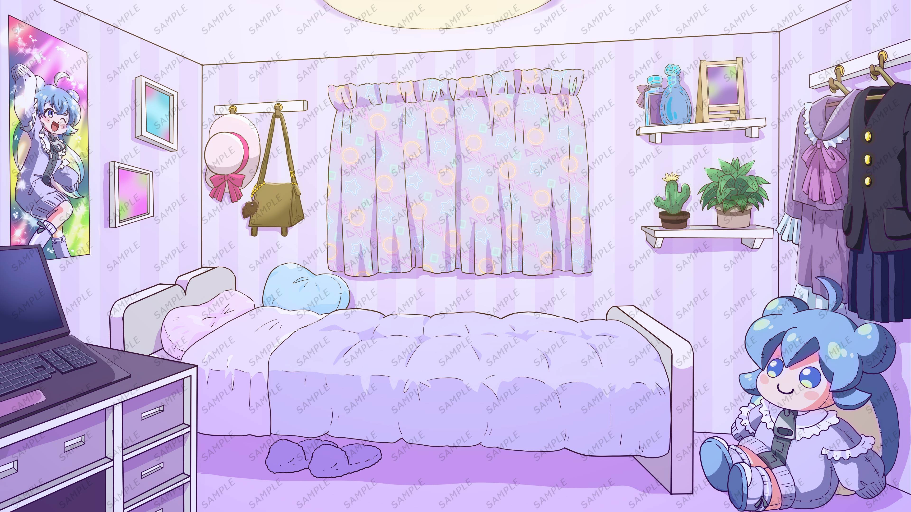 「自キャラぬいぐるみのある女の子の部屋」背景イラスト（修正サンプル）.jpg